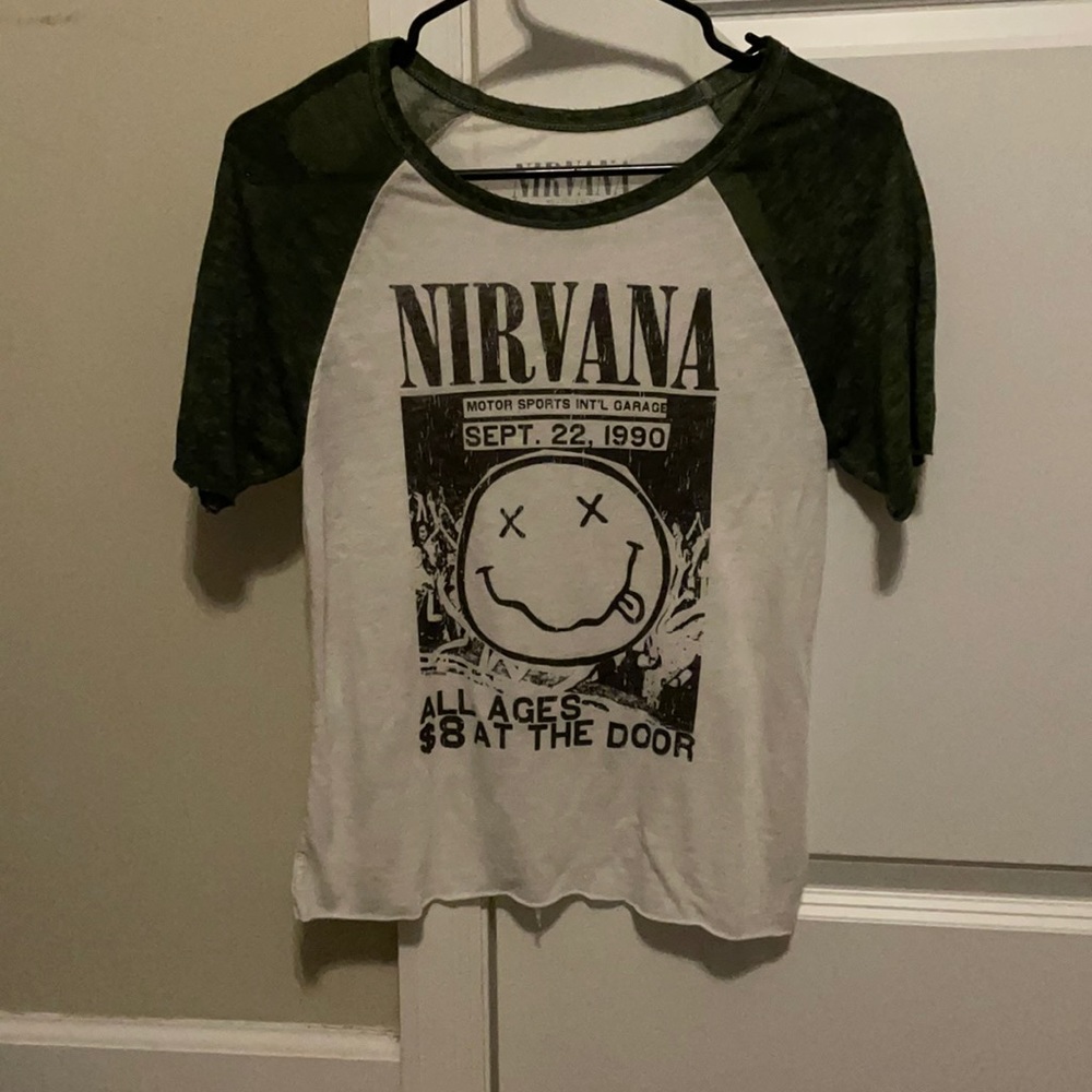 Extra small Nirvana top worn once